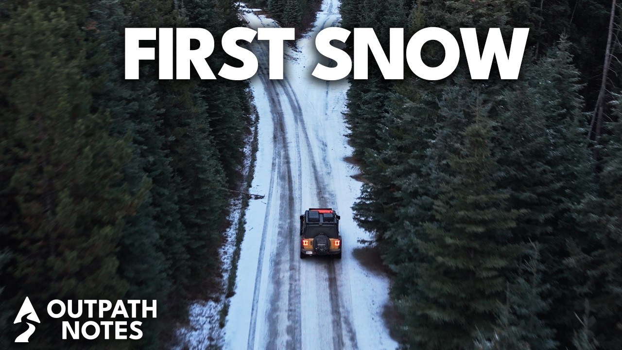 First SNOW Overlanding BC - Locked Gates & Mistakes