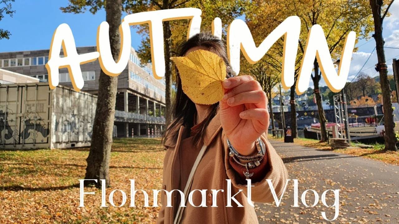 Flohmarkt Vlog 🇩🇪 l Flea Market in Saarbrücken l October Hello Autumn 🍁🍂🍂