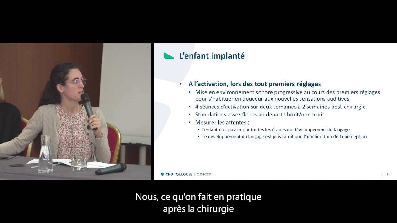 Implant cochléaire : les particularités des réglages chez l'enfant