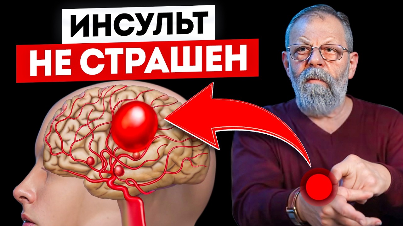 ГИПЕРТОНИЯ. 3 точки БЫСТРО предотвратят инсульт!