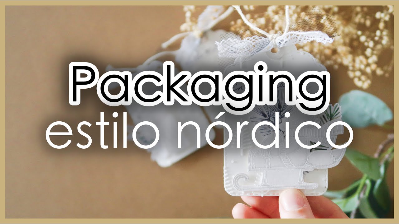 TAGS para PACKAGING Estilo Nórdico. Embossing y Pastas. Laura Inguz
