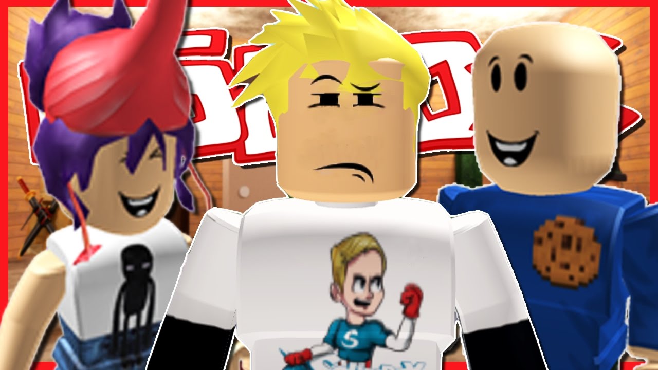 CRAZY MURDER MYSTERY GLITCH!? | Roblox Murder Mystery | With NettyPlays & Tomohawk1989