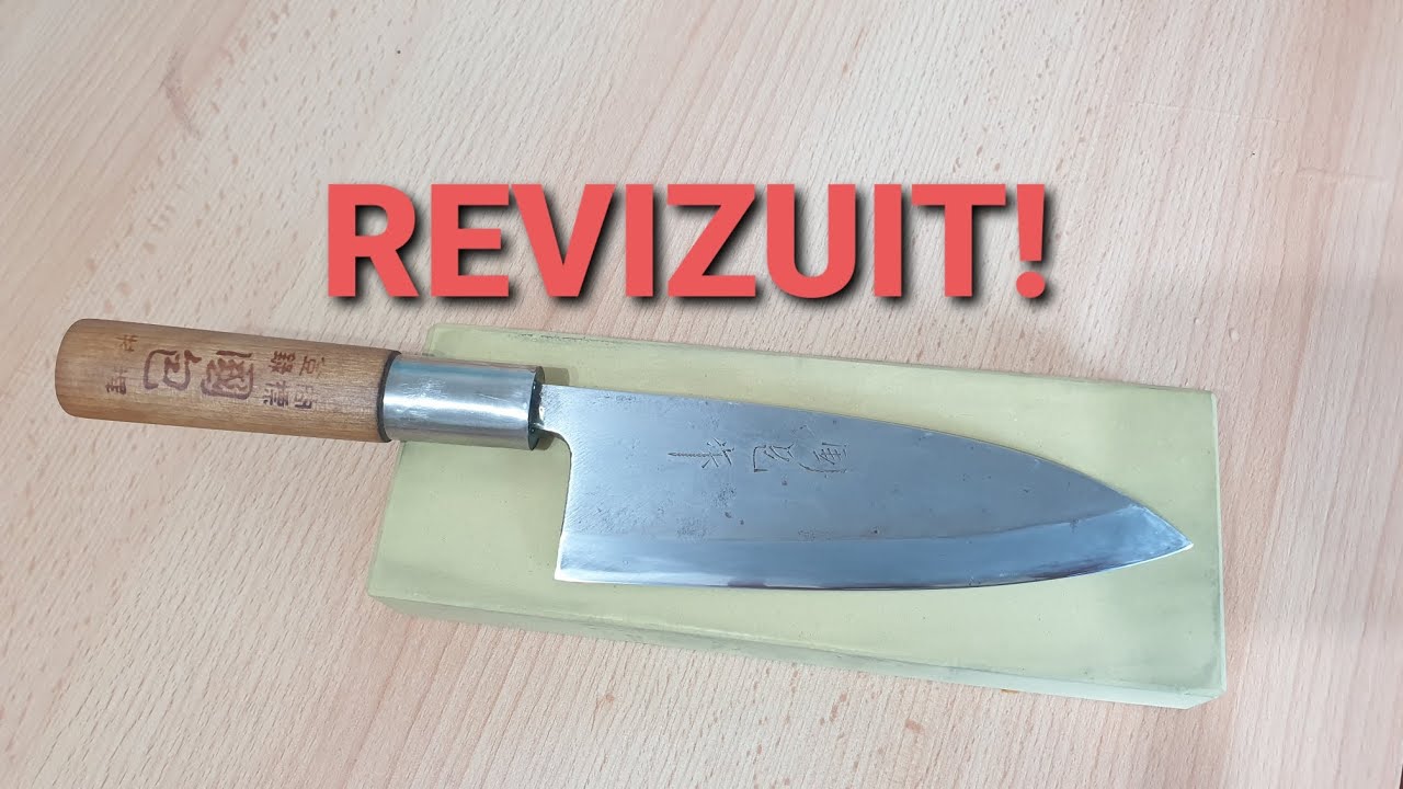 Tutorial ascutire cutit Deba partea 1 - Tehnica de baza