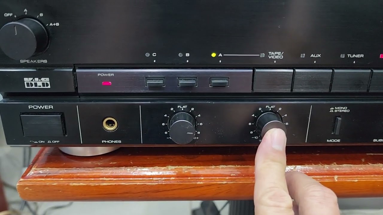 Đã bán.. Amply Kenwood KA 990V - 265W 8 sò than đánh khỏe, máy đẹp