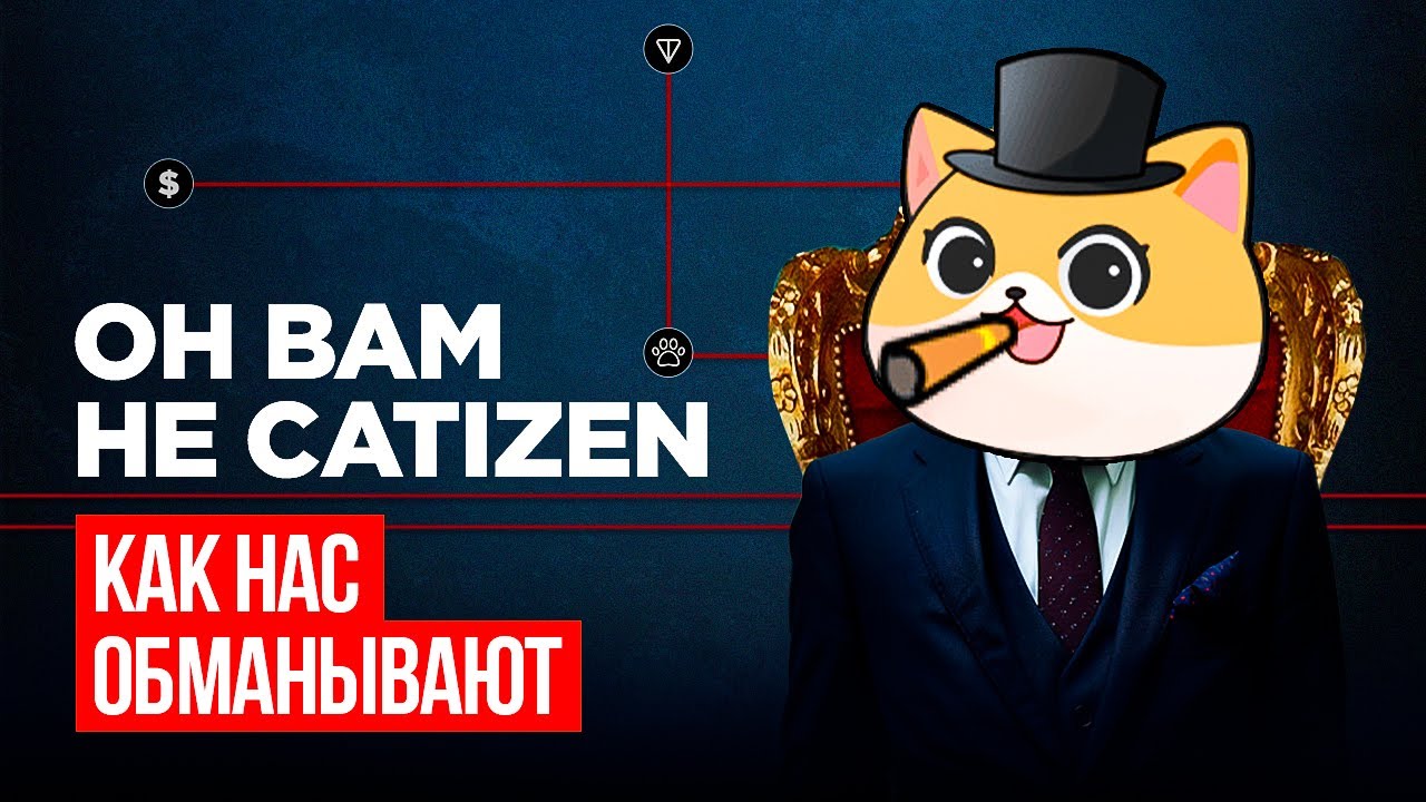 CATIZEN - ОЧЕРЕДНОЙ СКАМ В КРИПТЕ