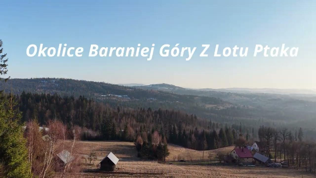 Beskidy z Drona ⛰️ | Magiczne Widoki okolic Baraniej Góry | Cinematic 4K