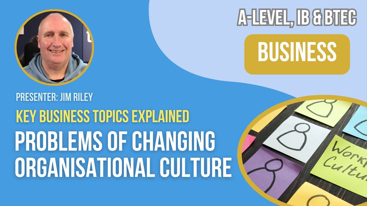 Problems of Changing Organisational Culture | A-Level, IB & BTEC Business
