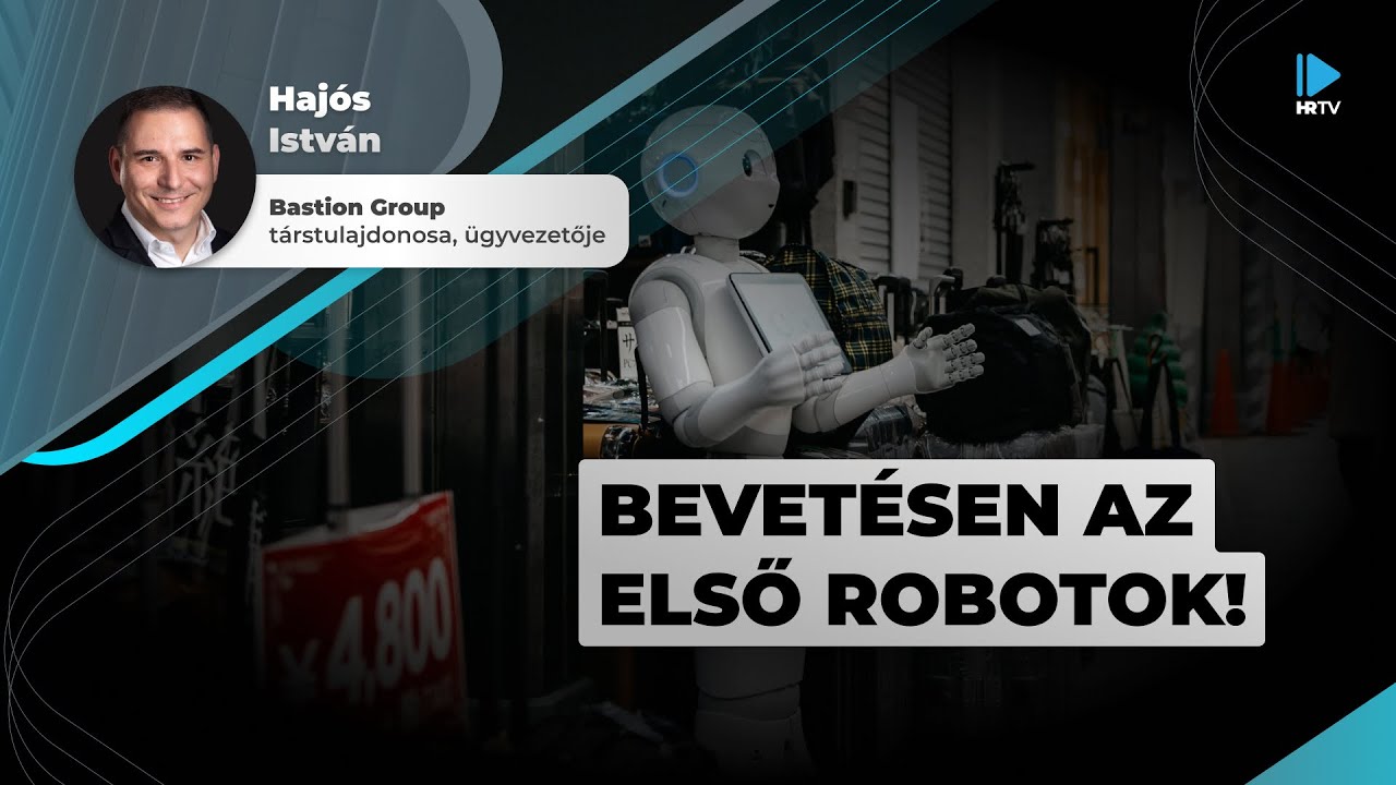 HRTV - Bevetésen az első robotok | Hajós István