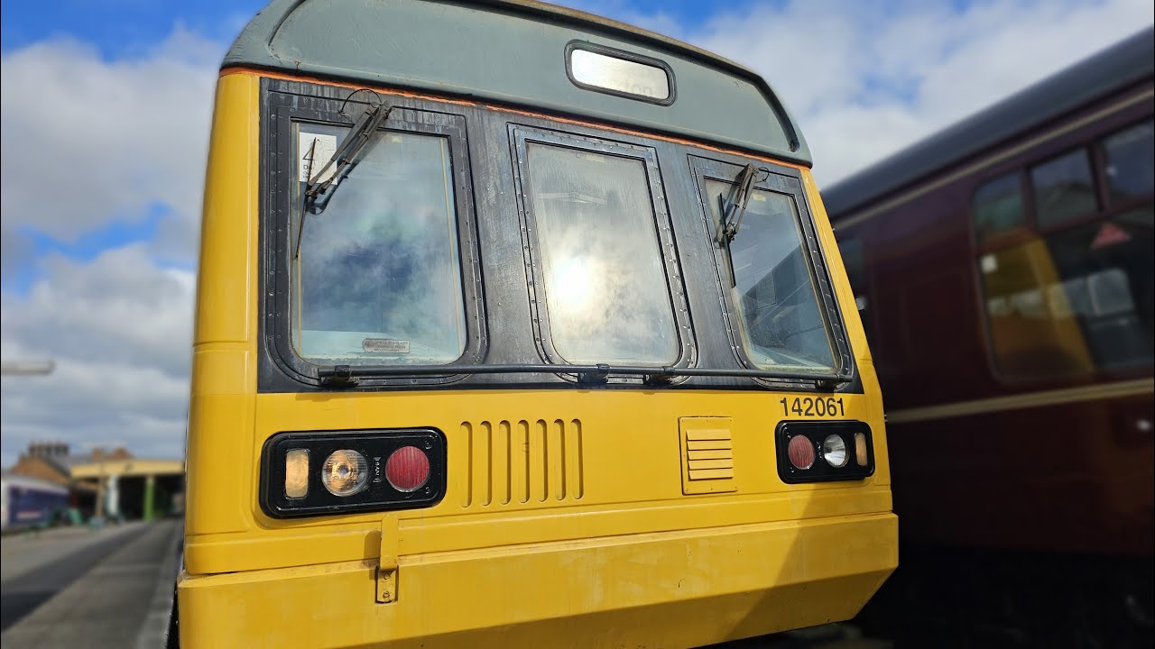 A ride on PACER Class 142 at the Mid-Norfolk Railway 2024