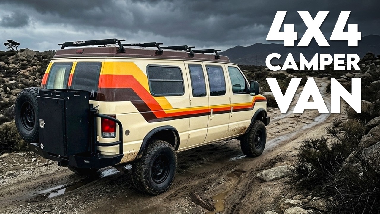 25 4x4 Camper Vans Built for Adventure That Feel Like Your Personal Retreat