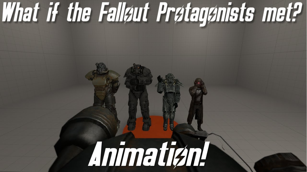 Что, если бы главные герои Fallout встретились? | Анимация Fallout
