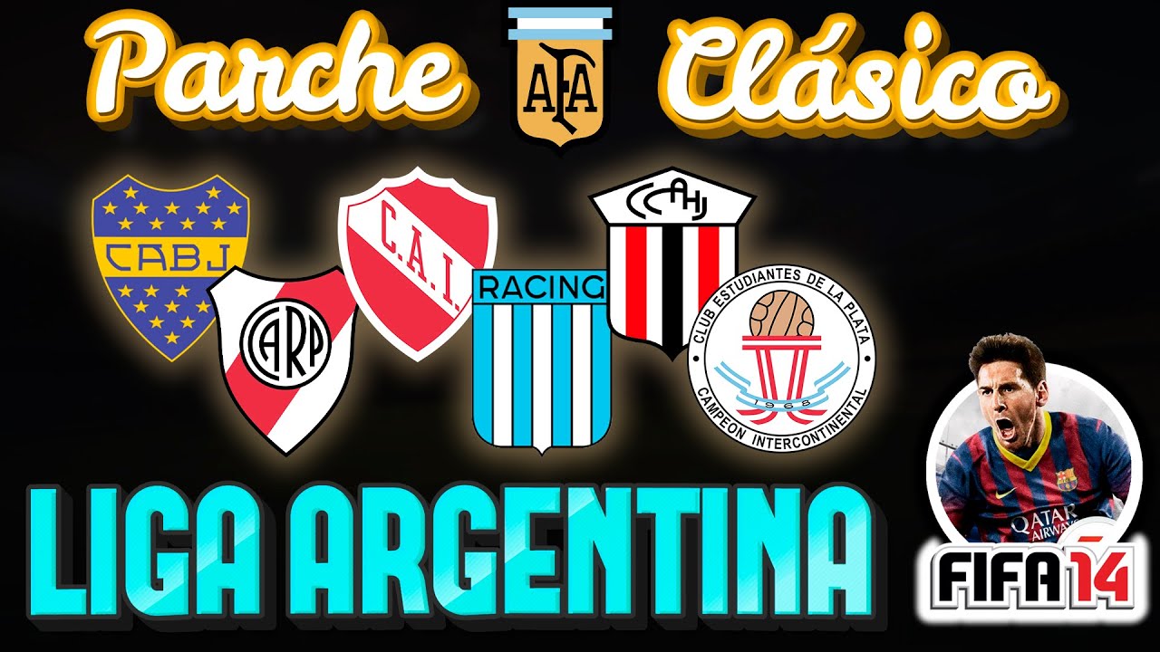 PARCHE CLASICO LIGA ARGENTINA FIFA 14 + TUTORIAL !
