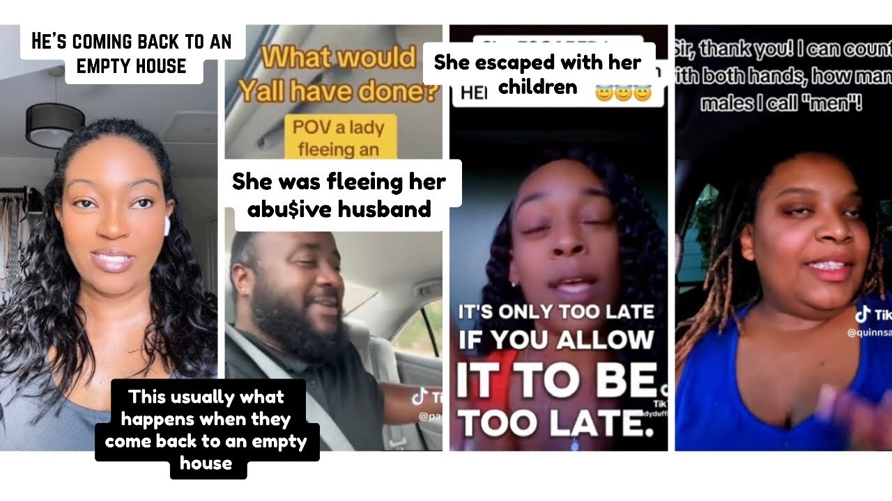 She fled before he got back from the shop 