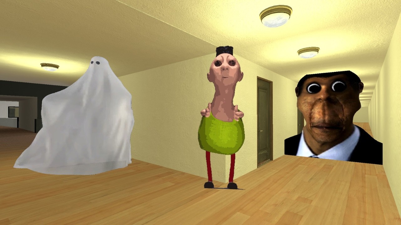 Hamood Habibi vs Obunga – Meme Short Garry's Mod Gameplay#gmod_#nextbots_#shorts