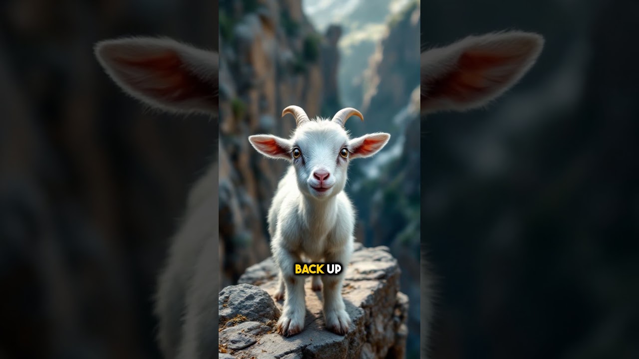 Epic Baby Goat Rescue! 🐐 Stuck on Mountain Cliff & Saved Just in Time | Into the Wild Rescue 