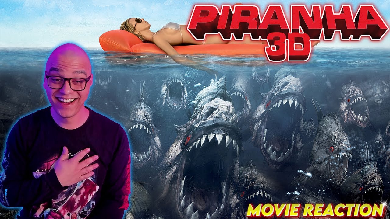 First Time Watching PIRANHA 3D (2010) | Horror Movie Reaction & Commentary