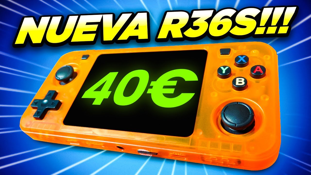 R36H La NUEVA CONSOLA VIRAL de ALIEXPRESS que lo PETA en 2025  review en ESPA&Ntilde;OL