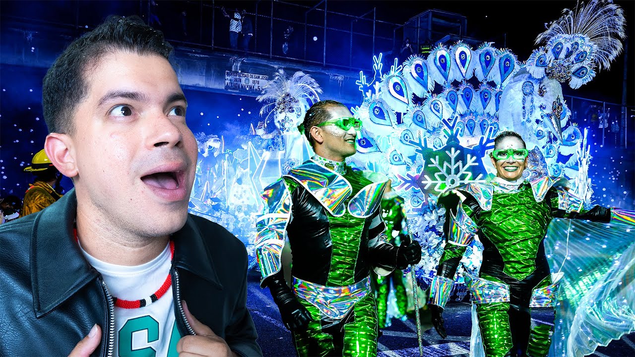 PANAMEÑO queda ASOMBRADO con el FESTIVAL DE LA LUZ de COSTA RICA 2025 🇨🇷 