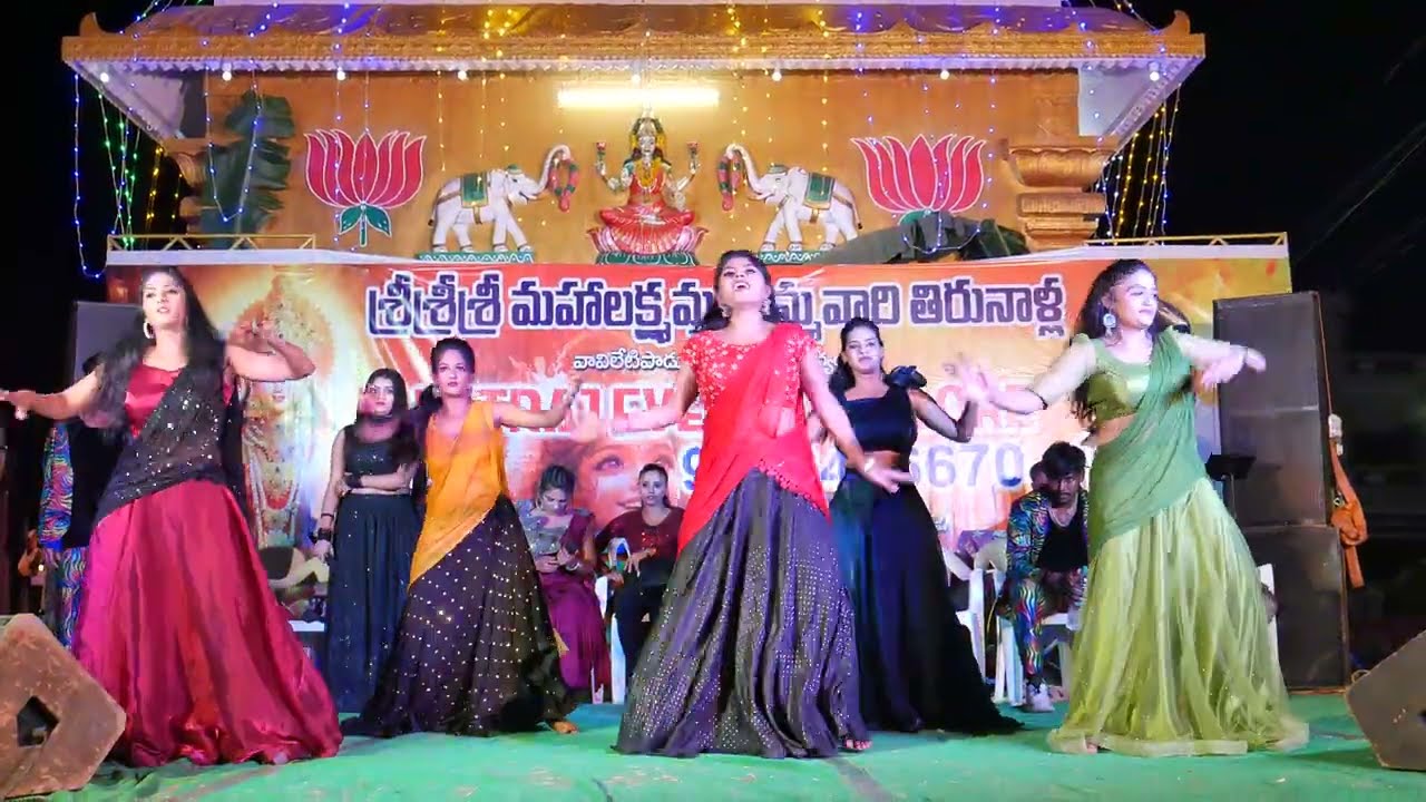 Dabidi Dibidi Song– Daaku Maharaaj (Telugu) || Natraj Events Nellore || Super Girls Performance
