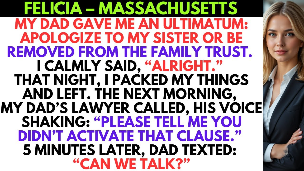 My DAD Gave Me an Ultimatum: 