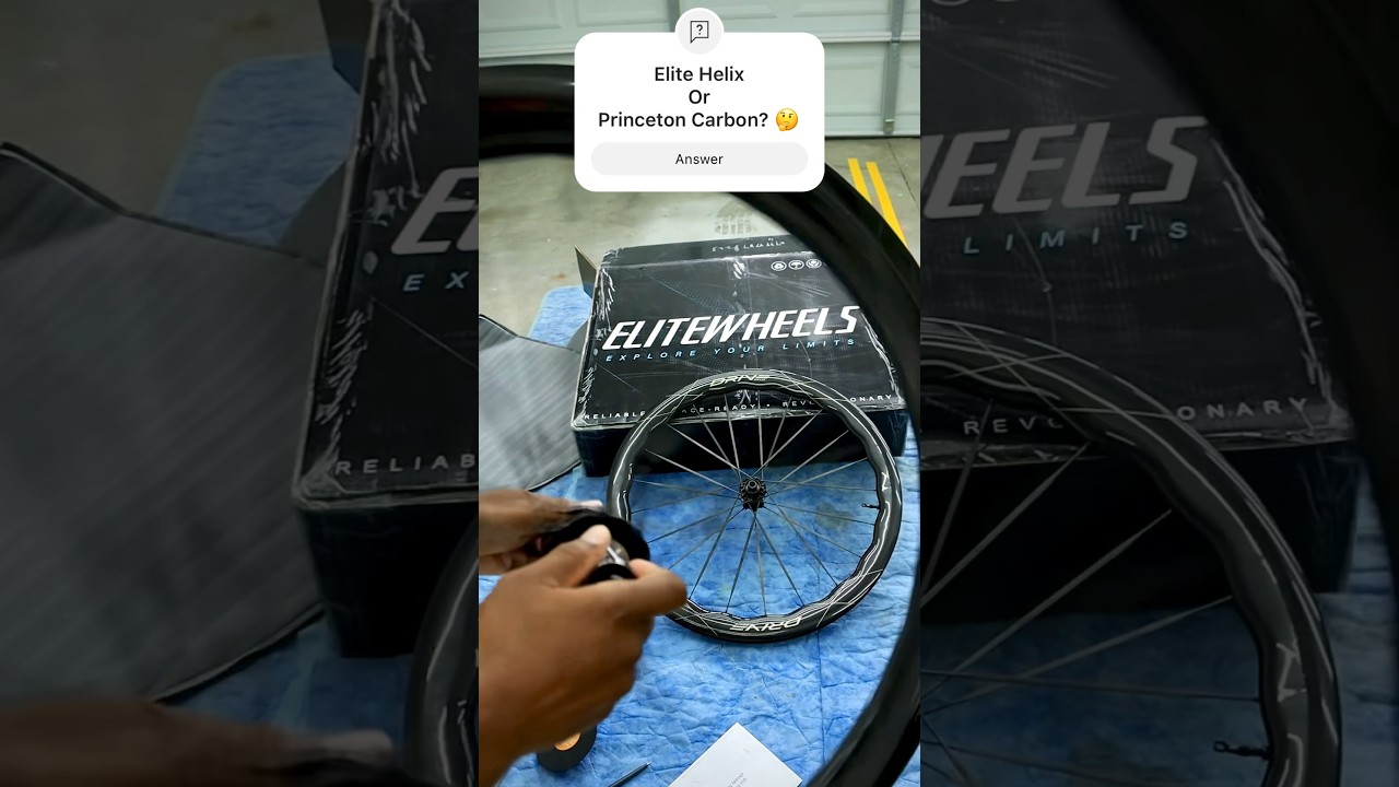 Elite Drive Vs. Princeton Carbon Works #wheelset #carbon #princeton #elite #drive #cycling #tubeless