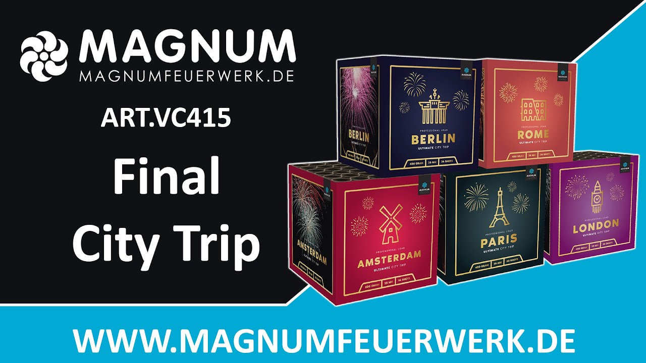 Art. VC415 Final City Trip City Line Magnum Feuerwerk