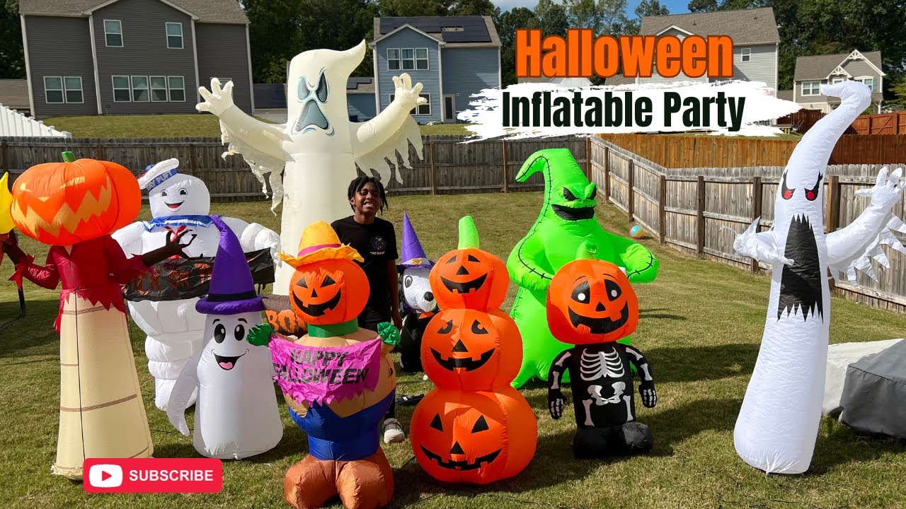 Autism Review: Unboxing 2023 Halloween Inflatables