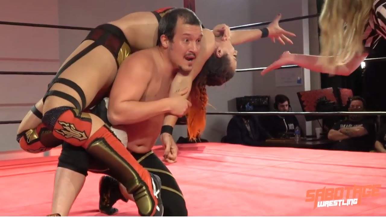 Vert Vixen vs J Serious (Intergender Wrestling) Sabotage 