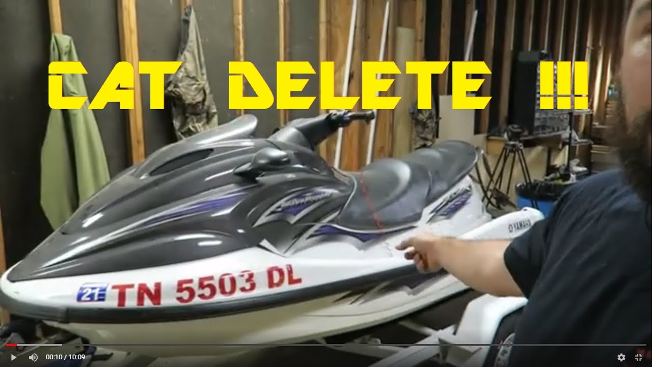 THE BEST HOW TO Catalytic converter delete 02-05 WaveRunner XLT 1200