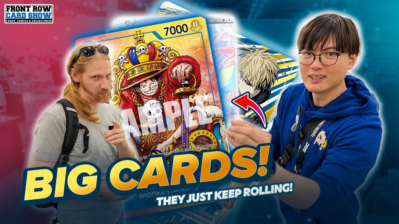 CHILL Trades at Front Row Card Show (Vendor POV/One Piece TCG/Pokemon TCG/Union Arena)