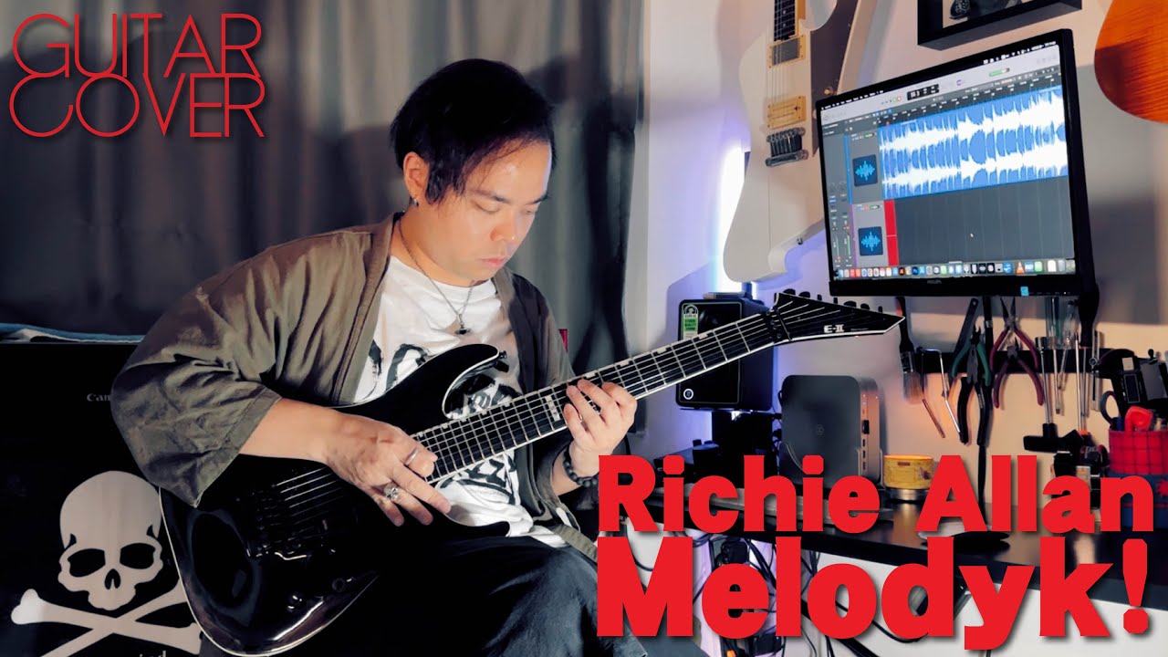 Richie Allan - Melodyk! | Guitar Solo Cover |