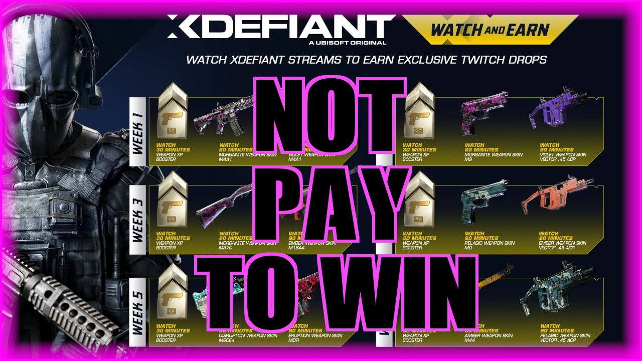XDefiant Is NOT Pay To Win - Microtransactions And Monetization Philosophy
