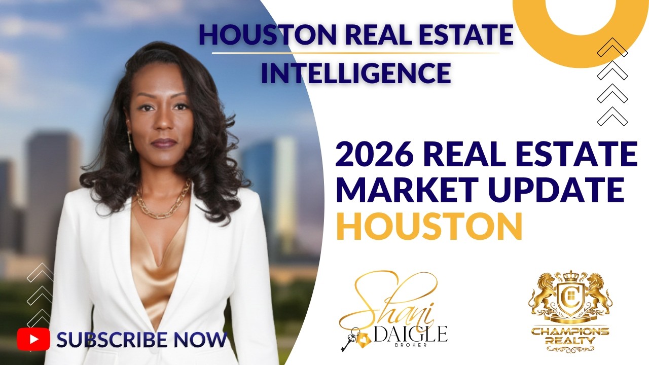 2026 Real Estate Market Update | Houston Housing Trends + National Forecast for Buyers & Sellers