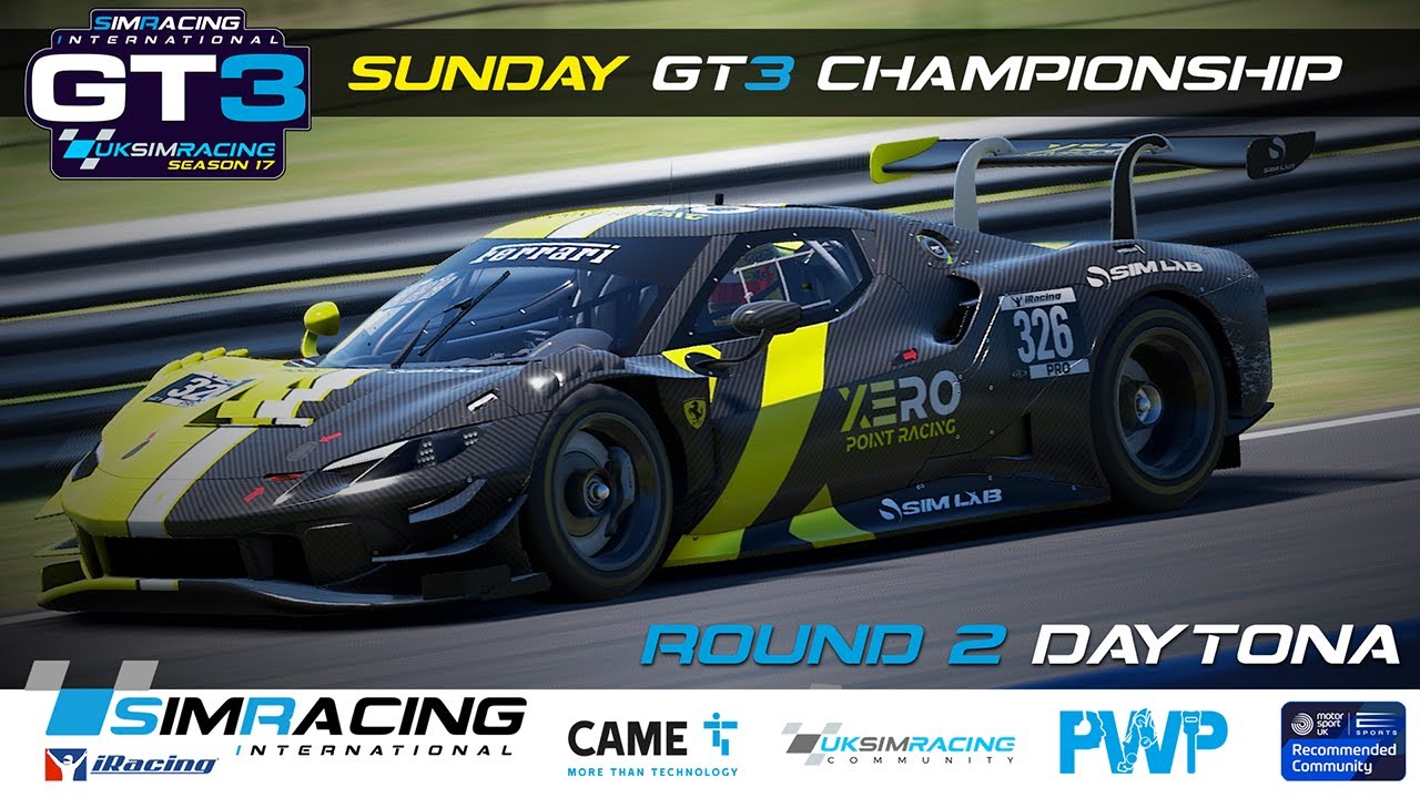 UKSR | GT3 Round 2 | Daytona | SimRacing International Season 17 Championship