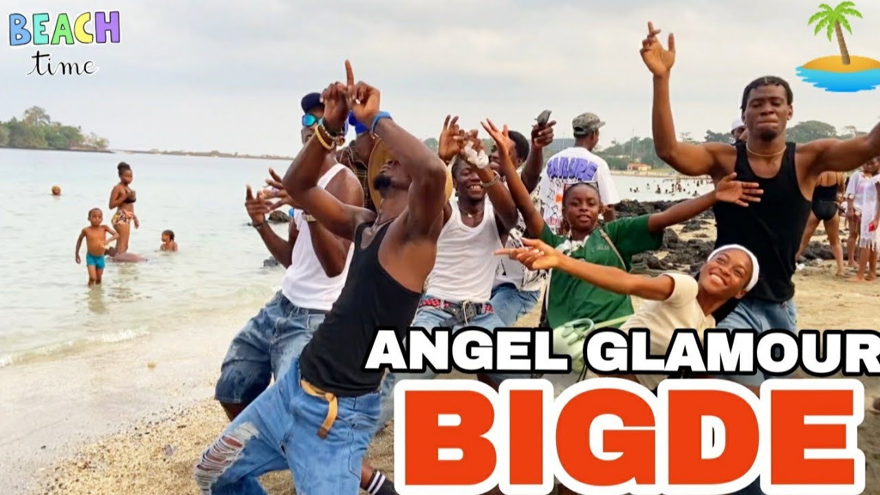 Bigde en la playa Angel glamour_Bigde #guineaecuatorial #angelglamour #reels #shorts #bigde #malabo🔥