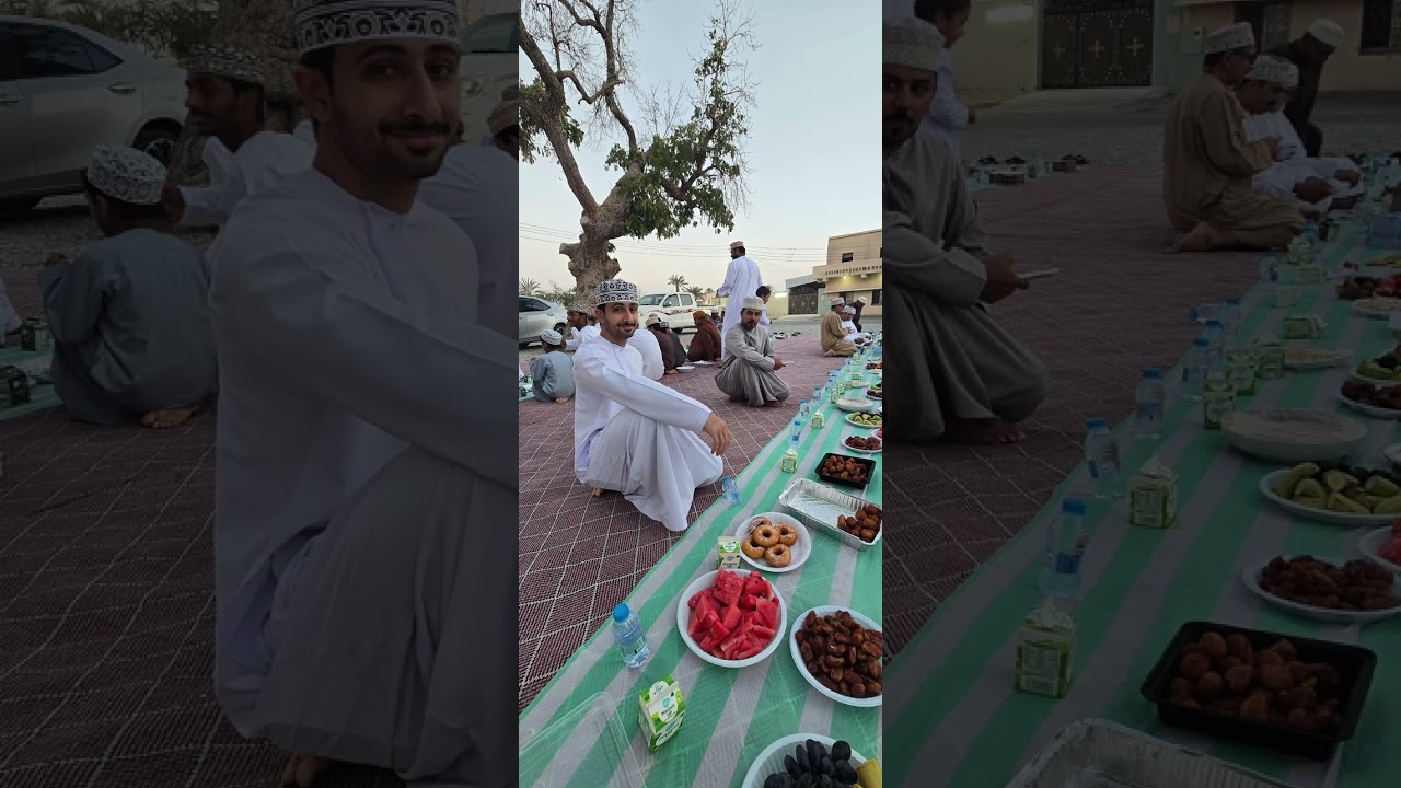 رمضان يجمعنا بقرية المنفش بولاية السويق 