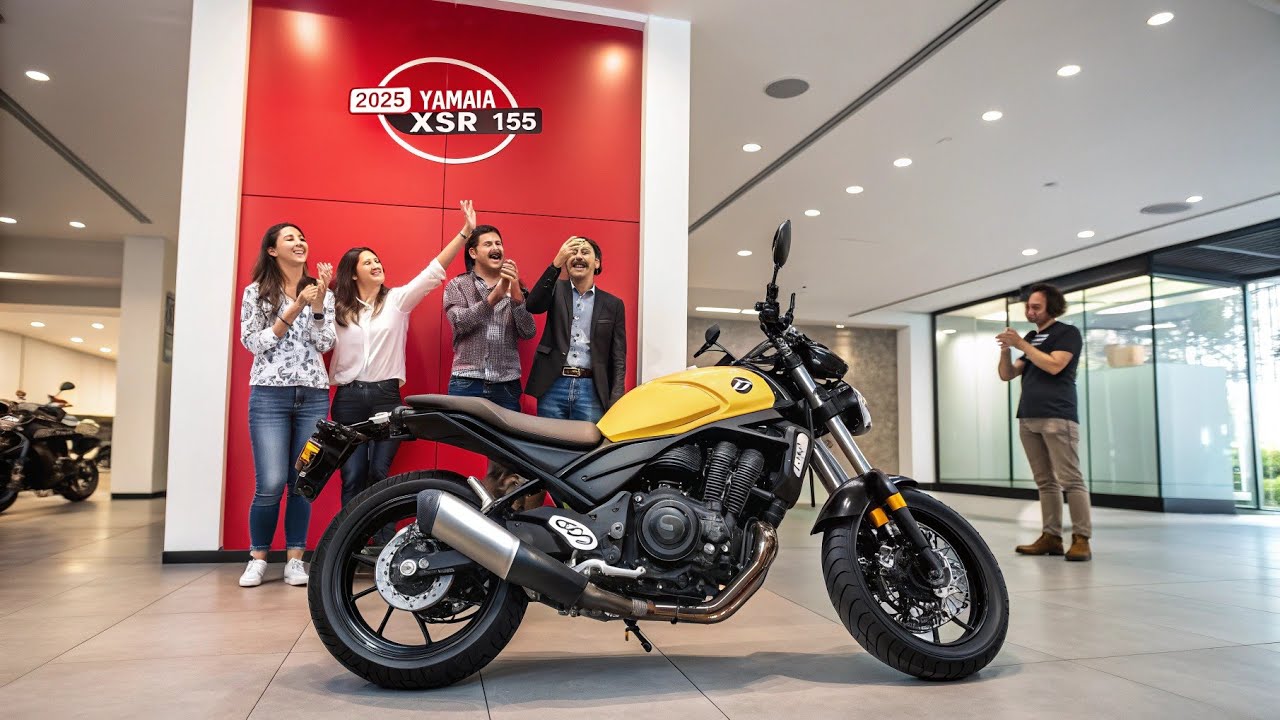 New 2025 Yamaha XSR 155 finally Launched.!!!