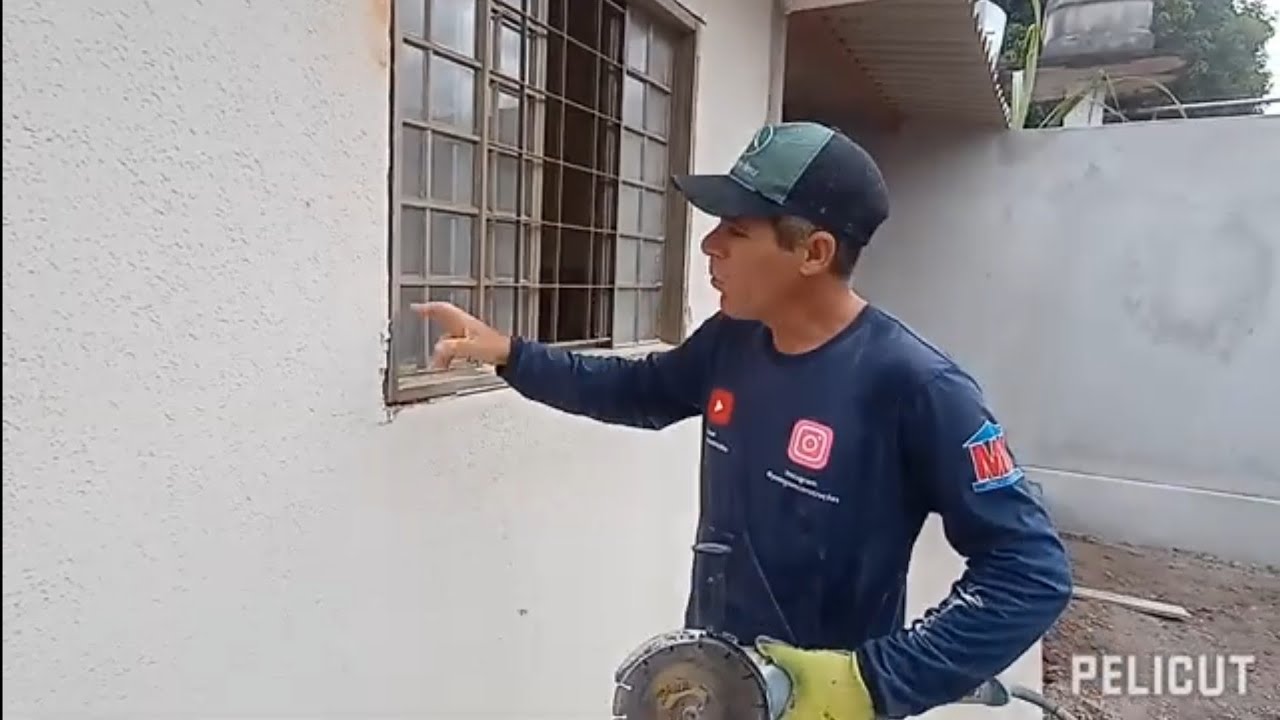 Qual melhor método para retirar janela , marreta e talhadeira ou esmerilhadeira ??