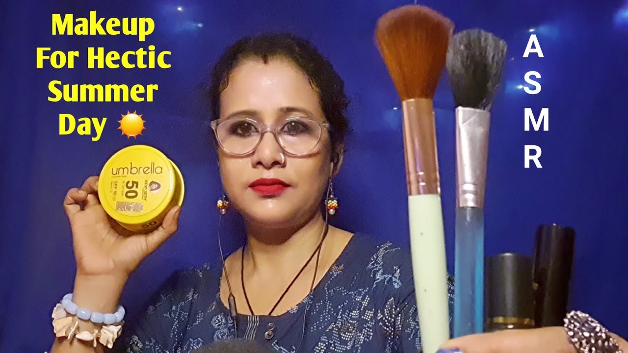 ASMR💄Makeup For Your Hectic Summer Day☀️ | asmr personal attention  |Dearly ASMR