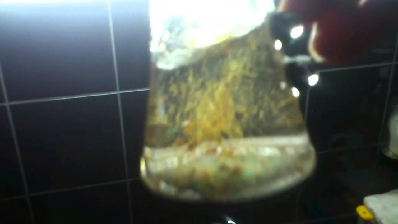 BHO swirling in water