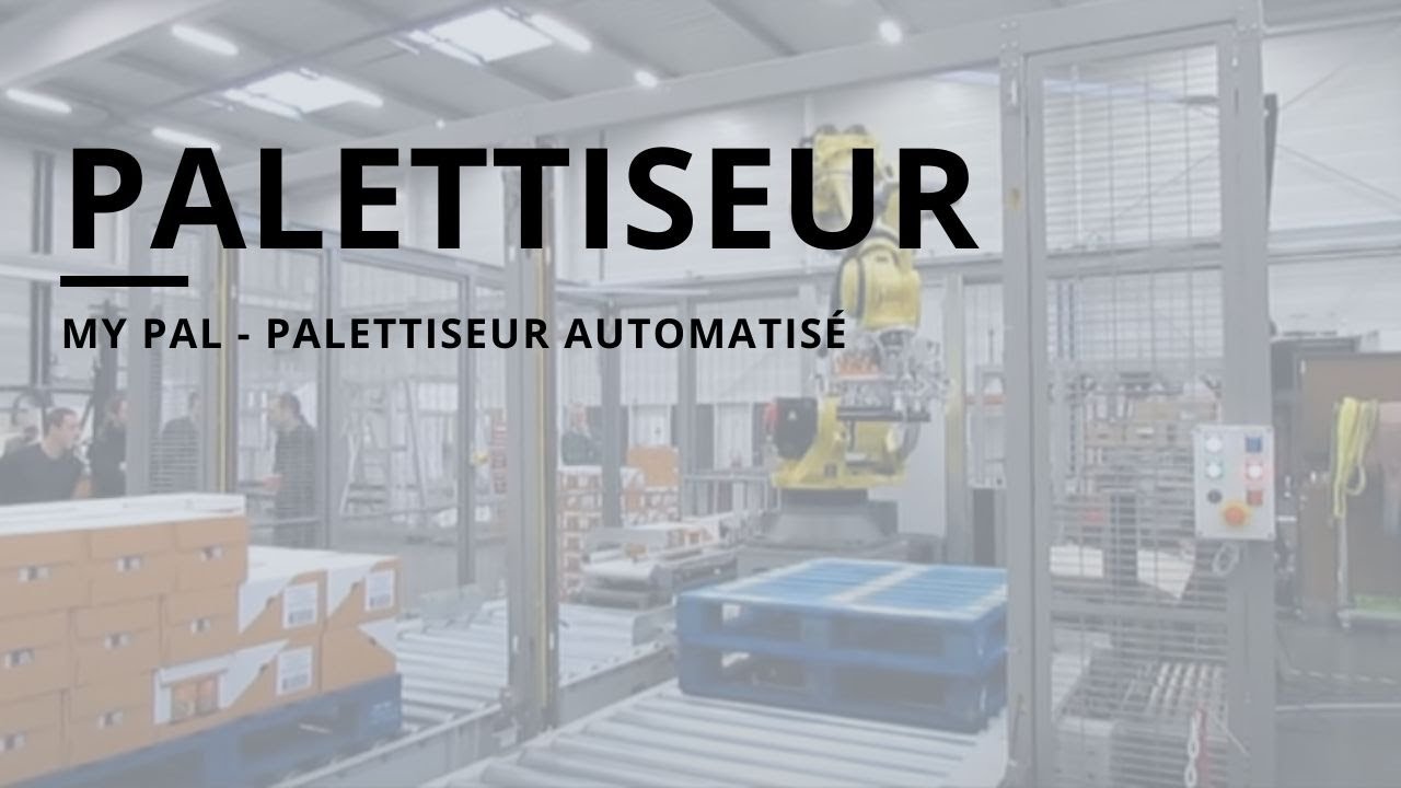 PALETTISEUR - Palettiseur automatisé