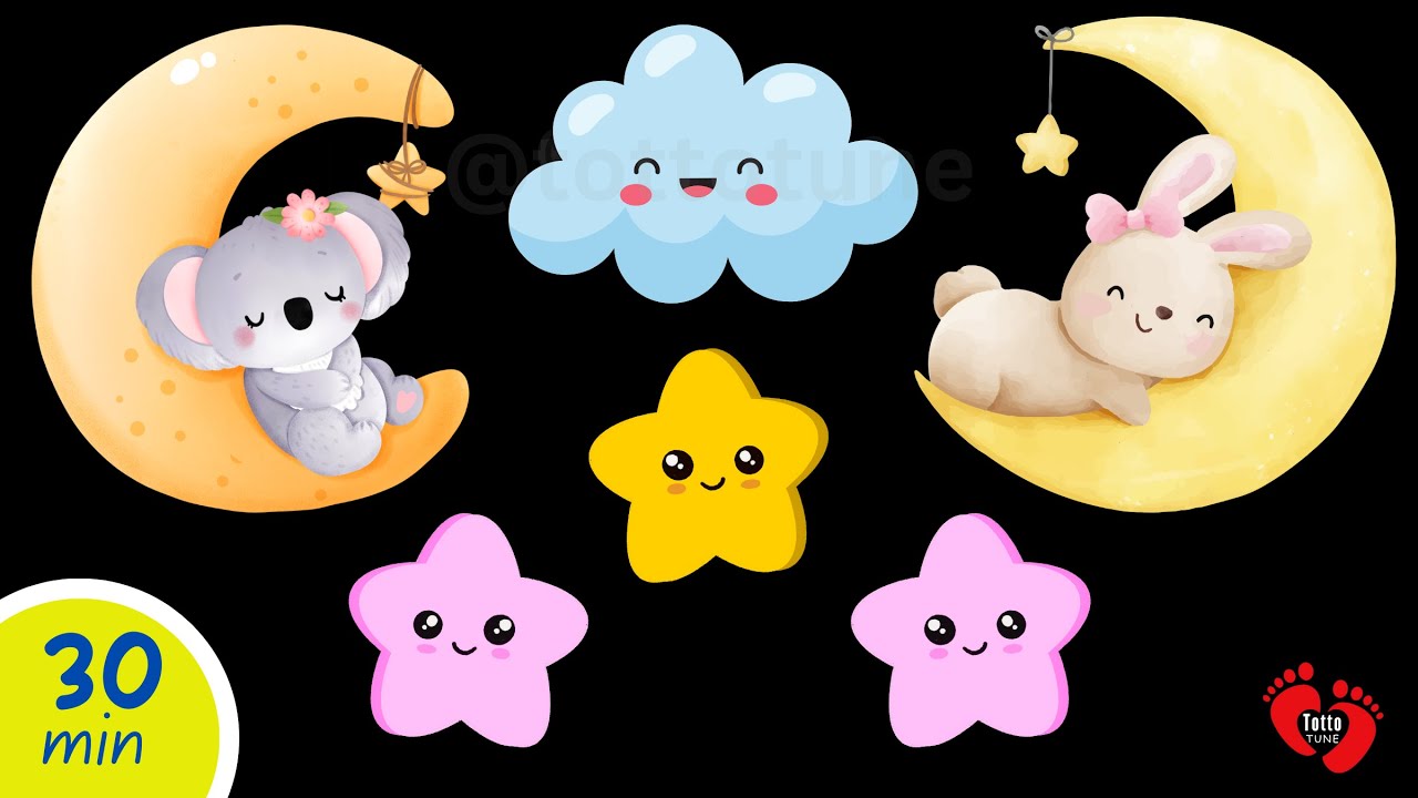 Twinkle Little Stars | Baby Sensory & Soothing Lullabies for Fast Sleep!