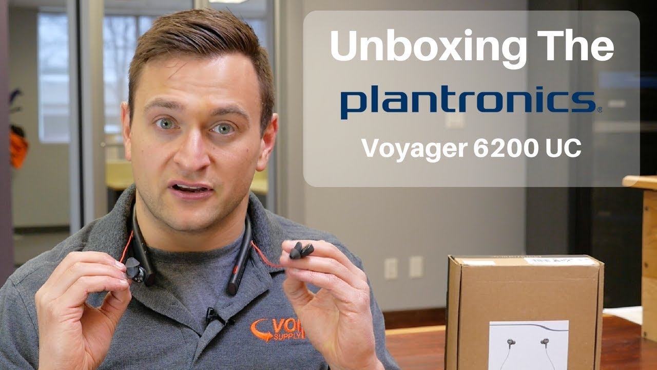 Plantronics Voyager 6200 UC VoIP headset | Unboxing
