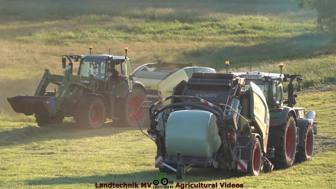 Fendt - Krone / Pressen & Wickeln - Baling & Wrapping