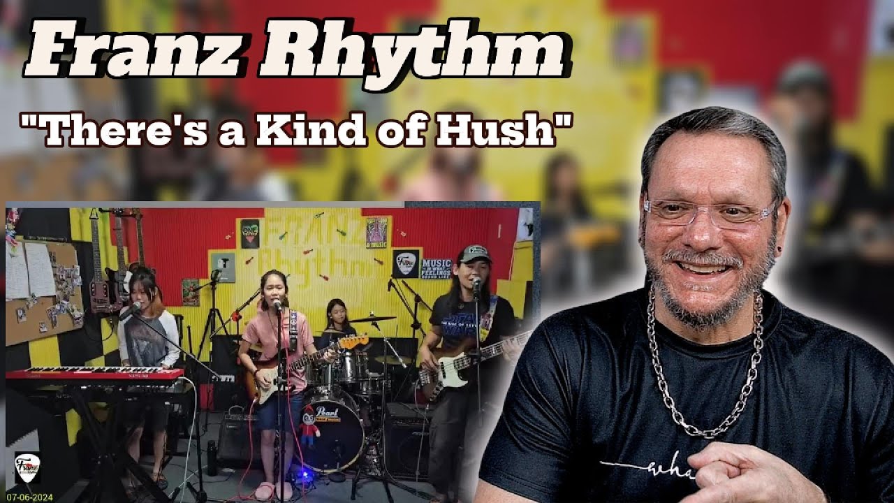Franz Rhythm | THERE'S A KIND OF HUSH (обложка) | Первая реакция