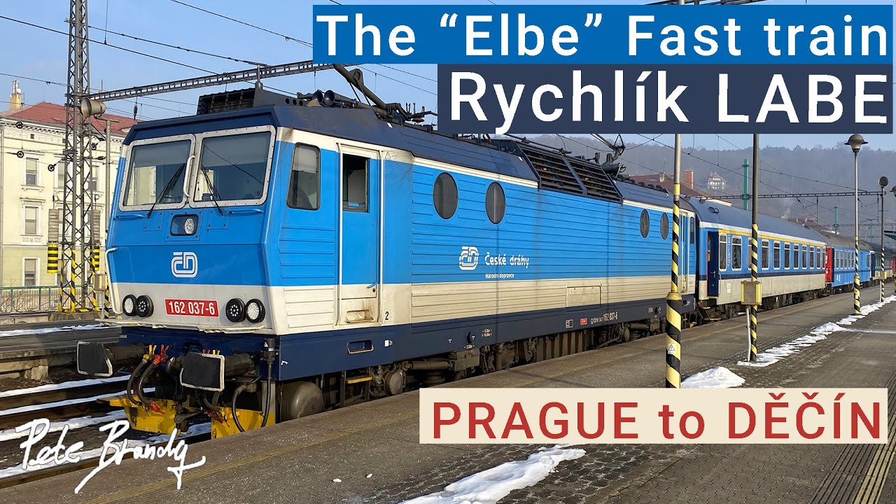 TRIP REPORT | Rychlík Labe | Regional Fast Train | Prague to Děčín | ČD | 1st class