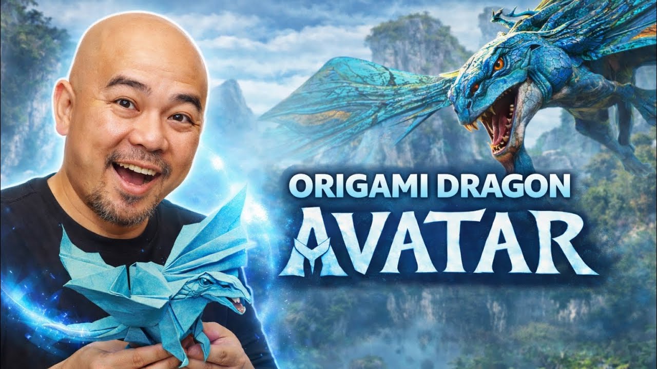 Amazing ORIGAMI DRAGON AVATAR  | Step by Step Tutorial