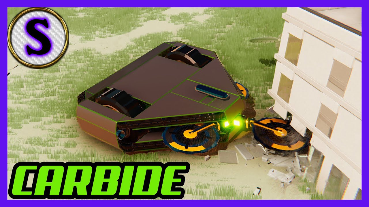 CARBIDE Robot Wars build in Instruments of Destruction - Satisfying destruction w/ physics