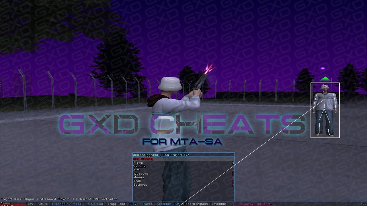 [MTA:SA 1.6] GXD Cheats - UNDEDECTED MTA-SA CHEAT [discord.gg/gxd]