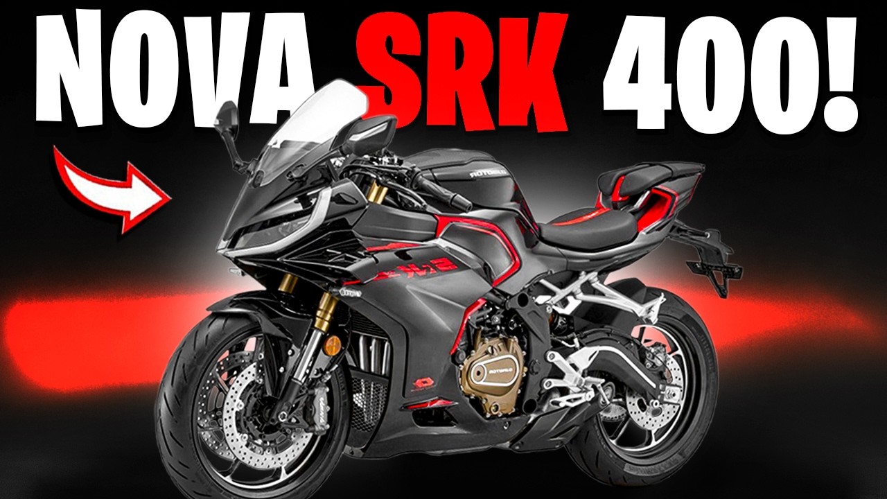 CHEGOU AO BRASIL!🚨 Nova SRK 400 Shineray — Será o Fim da Ninja 400?